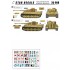 1/35 Tigers of Grossdeutschland Eastern Front 1943-45 Decals for Tiger I Early, Mid & Late
