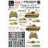 1/35 Tigers of Totenkopf Generic Turret Numbers for Early & Late Tiger I 9.Kompanie
