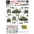 1/35 US 66th Armoured Regiment Decals for M4 Shermans in Normandy