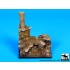 1/35 Small Column Section Diorama Base (Size: 80x60mm)
