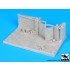1/72 Wall with Gate Diorama Base (150mm x 90mm)