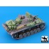 1/35 PzKpfw.III Ausf.N Accessories Set for Dragon kit