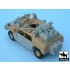 1/48 Humvee Iraq War Accessories Set for Tamiya kit