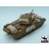 1/48 Crusader Mk.III British Cruiser Tank Accessories Set for Tamiya kit #32555