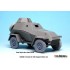 1/35 WWII Soviet BA-64B Armoured Car Sagged Wheels Set for Miniart kit #35097 (5 wheels)