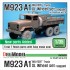 1/35 M923A1 "Big Foot" Truck Michelin XL Sagged Wheels Set for Italeri kit #279 (7 wheels)