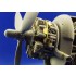 Photoetch for 1/32 Grumman TBF/TBM Avenger Engine for Trumpeter kit
