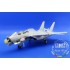 Photo-Etched set for 1/32 F-14D Exterior for Trumpeter kit (2 Sheets)