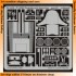 Colour Photoetch for 1/32 P-40B Interior for Trumpeter kit