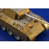 Photo-etched Zimmerit for 1/35 Panther Ausf.A late for Dragon kit