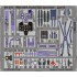 Colour Photoetch for 1/48 Mig-29A Fulcrum Interior for Academy kit