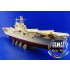 1/350 US Aircraft Carrier Hornet Photo-etched Railings for Trumpeter