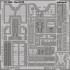 1/72 Sukhoi Su-24M Interial Detail Set for Trumpeter kit (2 Photo-Etched Sheets)