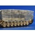 Super Detail Set for 1/35 Panzer IV Ausf.J Mesh Schurzen &Zimmerit for Tamiya