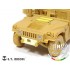 Photo-etched parts for 1/35 US Army M1114 Humvee for Bronco kit