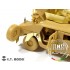 Photo-etched parts for 1/35 US Army M1114 Humvee for Bronco kit