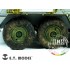 1/35 Canadian LAV III Armoured Vehicle Weighted Road Wheels for Trumpeter kit