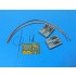 1/35 Towing Cable and Aerial Base for T-90 Russian MBT for Meng Model #TS-006