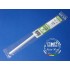 White Styrene Round Rod Diameter: 0.88mm/.035" - 10pcs Length: 35cm (14")
