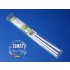 White Styrene Round Tubing Diameter: 7.1mm/.281" - 3pcs Length: 35cm (14")