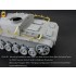 Mounting Brackets for 1/35 WWII StuG.III Ausf.G Late Skirts(Non-Swinging) for Dragon kits