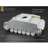 Mounting Brackets for 1/35 WWII StuG.III Ausf.G Late Skirts(Non-Swinging) for Dragon kits