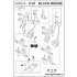 1/48 P-61 Black Widow Harness/Seatbelts (Laser Cut)