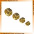 Gold Dual-Pipe II (Diameter: 3.0mm, Inner Diameter: 1.5mm, Length: 2.5mm) 20pcs