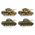 1/72 WWII British M4A2 Sherman III - Fast Assembly (2 sets)