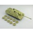 Airbrush Camo-Mask for 1/35 Jagdpanther Camouflage Scheme 2