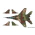 Airbrush Camo-Mask for 1/48 Mikoyan MiG-29UB Camouflage Scheme 2