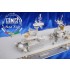 Photo-etched parts for 1/350 Gallery USS Wasp LHD-1 Assault Ship for Trumpeter