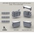 1/35 MK19-3/MK47 PA120 32 Cart 40mm Ammo Boxes w/ 40mm Ammo Belts - Resin Parts