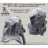 1/35 Russian Military Gas Masks PMG-2 with EO-16 Filter, Long Tube and OZK Hood