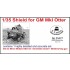 1/35 Photo-Etched Flat Shield for GM MkI Otter with M2 Browning Machine Gun