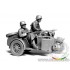 1/35 German Motorcycle Troops On The Move w/BMW R75
