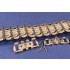 1/35 Metal Tracks for T-35 (270 links, 540 pins)