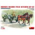 1/35 Horses Drawn Field Kitchen KP-42 with Limber, 1 figure &2 Horses