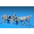 1/35 Horses Drawn Field Kitchen KP-42 with Limber, 1 figure &2 Horses