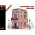 1/35 Lithuanian City Building w/German & Soviet Posters