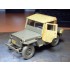 1/35 WWII Military Jeep Half Hardtop for Tamiya kit