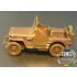 1/48 Photo-Etched Armour Parts for US WWII 1/4 Ton 4x4 Truck for Hasegawa kit
