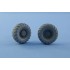 1/72 Topol SS-25 Wheels and Tyre Set - Main Hub Late Type 2 for Armory and Zvezda kit