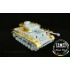 Photo-etched parts for 1/35 German Panzer.IV Ausf.H for Dragon kit #6300