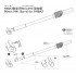 1/35 US M48A3 Tank 90mm M41 Barrel for Tamiya 35120 (PE+ 3 Metal Parts+ Soft Rubber Part)