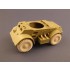 1/35 Road Wheels for WWII British Armoured Car "Staghound" (4pcs)
