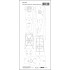 1/350 USS Oliver Hazard Perry Class Deck Masking Sheet for Academy kit