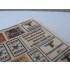 1/35 WWII German Wooden Signs Set 2 (21 Signs Printed on Real Wood & 6 Resin Poles)