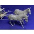 1/35 WWI Horses with Harness for GS Wagon (Resin+PE, 2 horses)