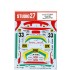 1/24 Toyota Celica GT-FOUR ST165 "LUK" #33 Monte-Carlo 1989 Decals for Aoshima kit